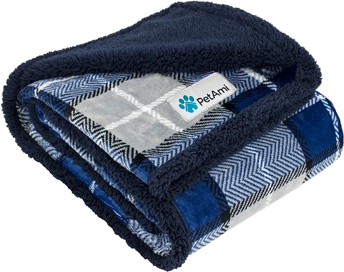 PetAmi Dog Blanket for Medium Large Dogs, Pet Bed Blanket Cat Puppy Kitten by PetAmi