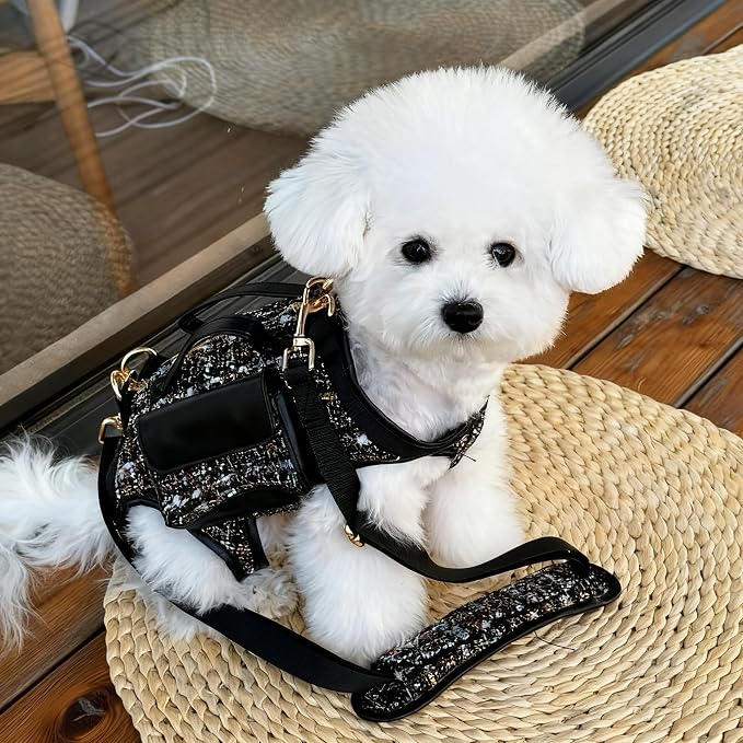 Dog Lift Harness Backpack for Small Dogs Cats, Adjustable Straps Dog Sling - Image 2