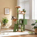 Yaheetech | Cactus Cat Tree | 59.5in Cat Tower w/Cute Perch, Cozy Condo by Yaheetech