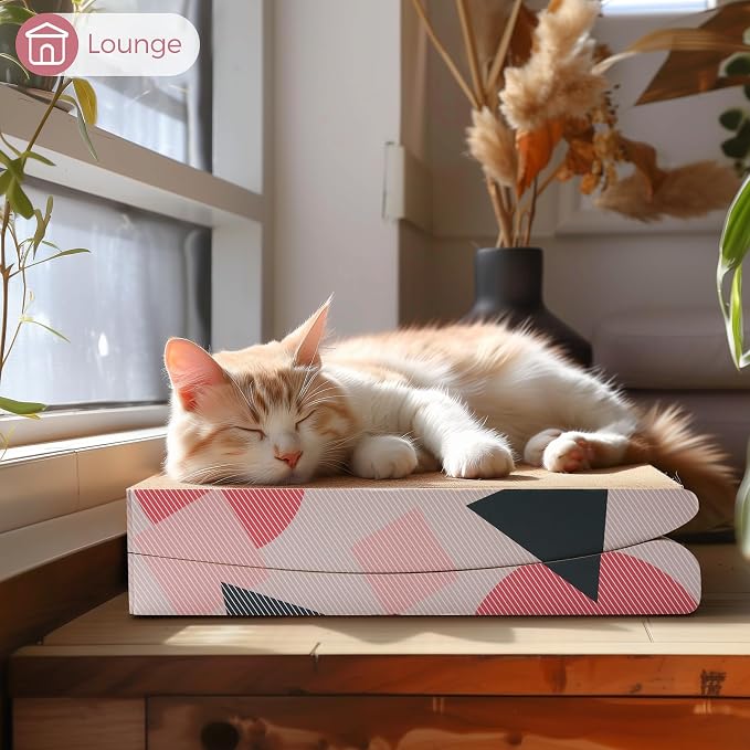 ComSaf Cat Scratcher Carboard Pad 32"x10", Large Cat Scratcher Bed - Image 8