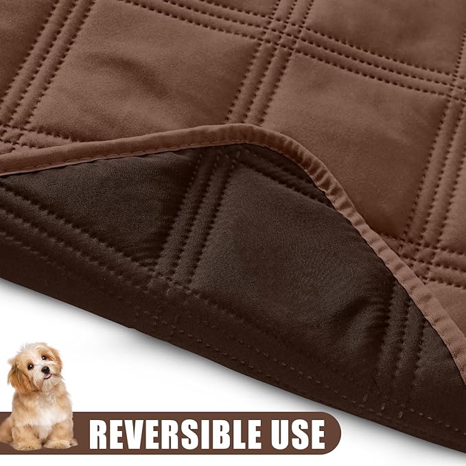 Smiry Waterproof Dog Bed Cover Blanket 68x82, Soft Reversible Pet Blanket - Image 3