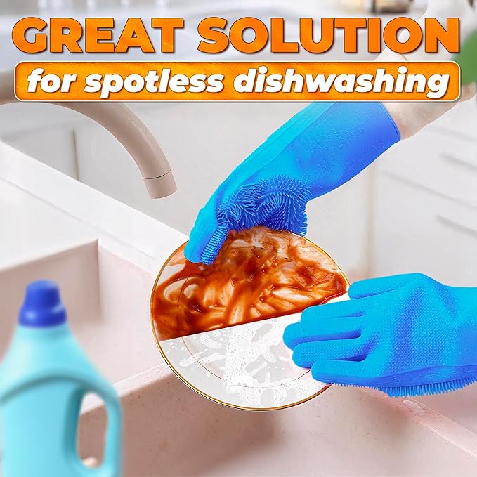 Cat & Dog Washing Gloves for Bathing – 2-in-1 Design Dog Scrubbing Gloves for - Image 5