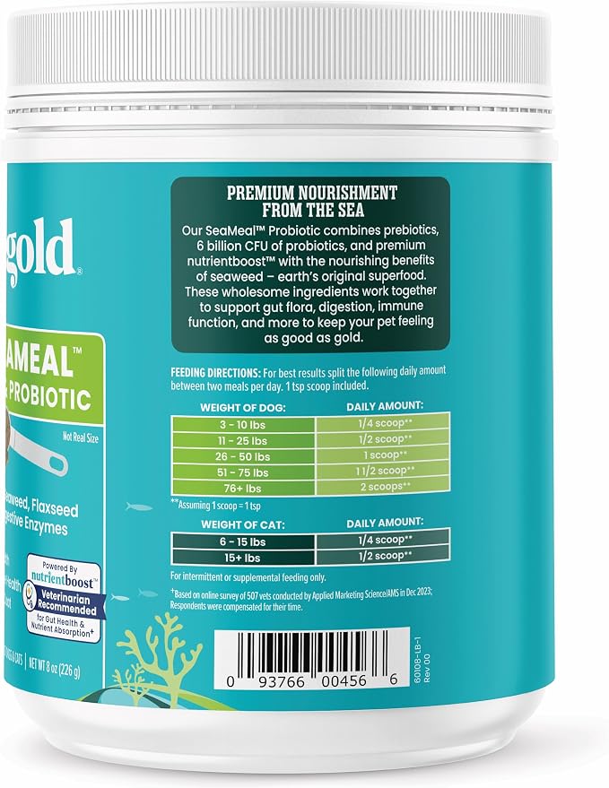 Solid Gold SeaMeal Cat Probiotic & Dog Probiotics - Image 7