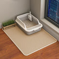 HCY&WLD Cat Litter Mat, 45x26/35x24/30x22/24x18 Inch Double Layer Cat Litter by HCY%26WLD