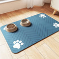 Pet Feeding Mat-Absorbent Pet Placemat by Incenseburner