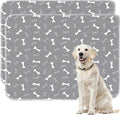 Washable Pee Pads for Dogs, 2 Pack 48"x60" Reusable Puppy Training Pads by Baodan