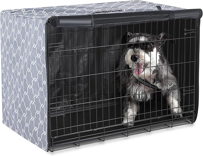 Amazon Basics Dog Crate Cover for 36 inches Wire Cage, Kennel Cover by AmazonBasics