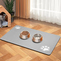 Pet Feeding Mat-Absorbent Dog Mat by BLUEAYE