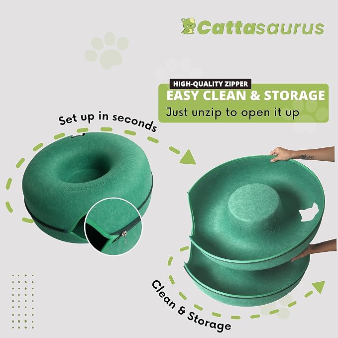 Cattasaurus Peekaboo Cat Cave Donut - Image 6