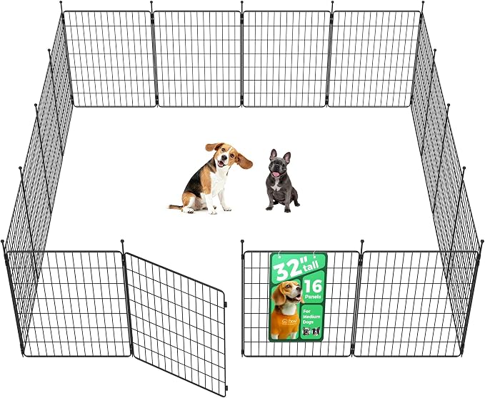 FXW MiniPaws Unleashed Dog Playpen, Expandable & Portable Design by FXW