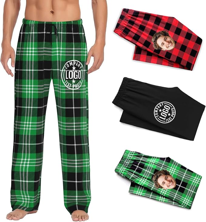 Personalized Pajama Pants For Men Women Custom Pajama Pants by Unknown