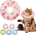 Cat Cone Soft Collar, Adjustable Cat Recovery Collar by Seyezo
