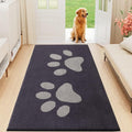Buganda Dog Door Mat for Muddy Paws, Absorbent Dirt Trapper Washable Indoor by Buganda