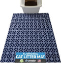 Drymate Cat Litter Box Mat, Litter Trapping Mat, Waterproof, Urine-Proof by Drymate