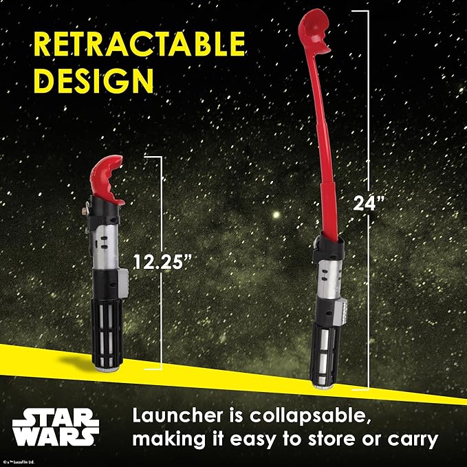STAR WARS for Pets Lightsaber Ball Launcher for Dogs – Darth Vader Themed - Image 3