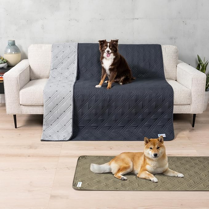 PetAmi Waterproof Couch Cover for Dogs, Reversible Furniture Cover Sofa - Image 2