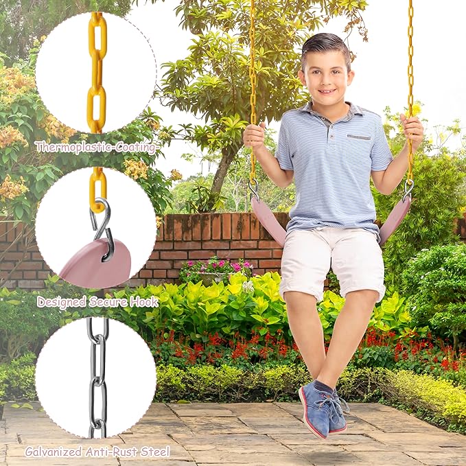 Sunnyglade 2PCS Swings Seats Heavy Duty - Image 3