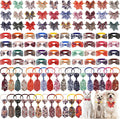 Reginary 100 Pieces Dog Bow Tie Collar Set Include 40 Dog Neckties, and 30 by Reginary