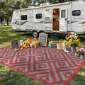 GENIMO Outdoor Rug for Patio Clearance, Lightweight Waterproof RV Camping Mat by GENIMO