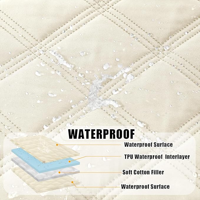 Smiry Waterproof Dog Bed Cover Blanket 30x70, Soft Reversible Pet Blanket - Image 2