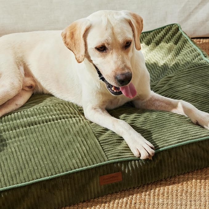 FUKUMARU Dog Bed, Thickened Corduroy Orthopedic Dog Beds - Image 7