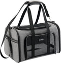 Soundy Large Cat Carrier Dog Carrier Under 25 Lbs, Collapsible Ventilated by Soundy