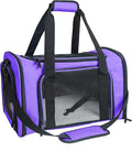 Soft Sided Carrier for Small Medium Cats Dogs, Removable Pad Collapsible Travel by NextFri
