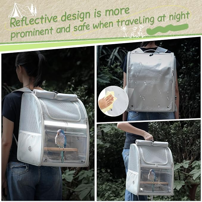 Sanmoncare Bird Carrier Backpack - Image 6