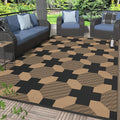 GENIMO Outdoor Rug for Patio Clearance, Lightweight Waterproof RV Camping Mat by GENIMO