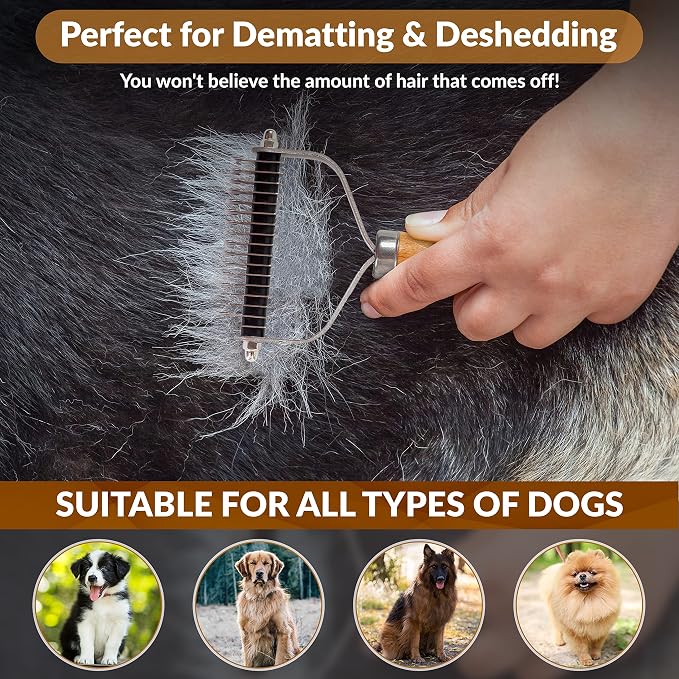 Pet Dematting Comb for Dogs and Cats - Image 6