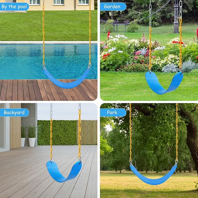 Sunnyglade 2PCS Swings Seats Heavy Duty - Image 6
