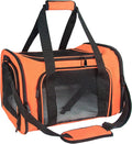 Soft Sided Carrier for Small Medium Cats Dogs, TSA Airline Approved Collapsible by NextFri
