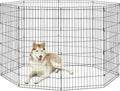 MidWest Homes for Pets Folding Metal Dog Exercise Pen, Indoor/Outdoor Playpen by NewWorldPetProducts