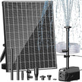 Biling 20W Solar Fountain Pump, 320 GPH Solar Pond Fountain Adjustable Flow by biling