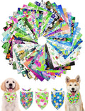 PET SHOW 50 Pack Hawaiian Dog Bandanas Bulk by PETSHOW