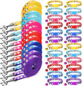 Amylove 48 Pcs Dog Collar and Leash Set, Polypropylene Adjustable Puppy Collars by Amylove