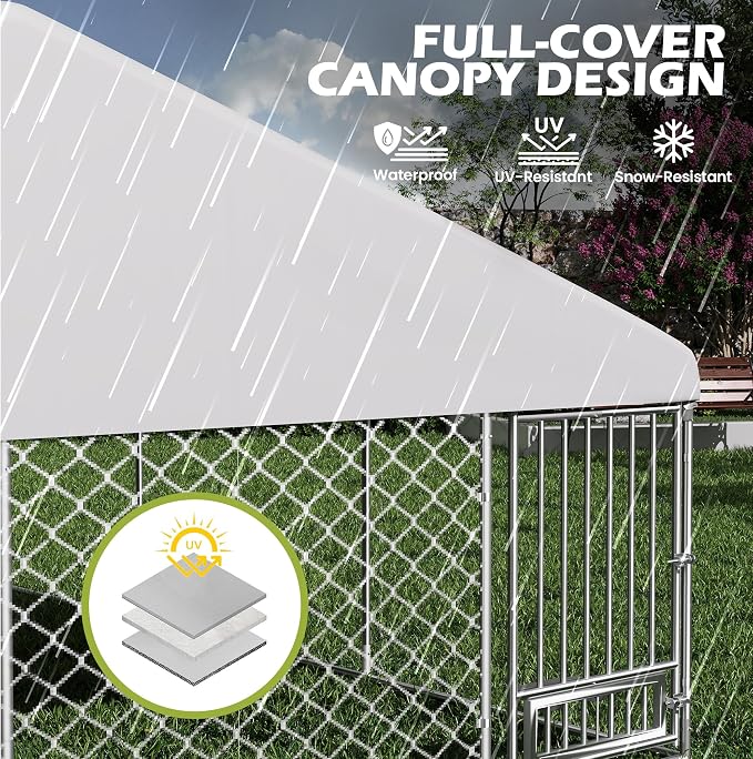 15FTx15FT Outdoor Dog Kennel - Image 4