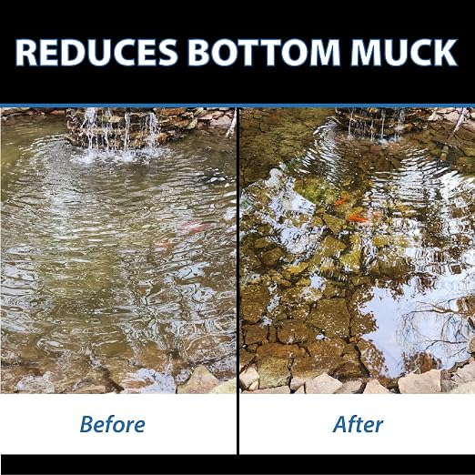 CrystalClear MuckOff, Natural Pond Muck Treatment, Water Garden, Fountain & - Image 4