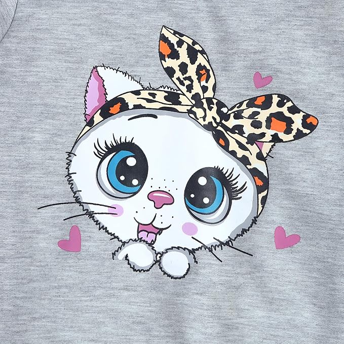 Toddler Baby Girls Clothes Long-sleeve Tie Dye Hoodie Sweatshirt Pants Hooded - Image 4