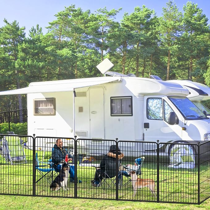 Dog Playpen 40 inch 24 Panels Indoor Outdoor Dog Pen - Image 3