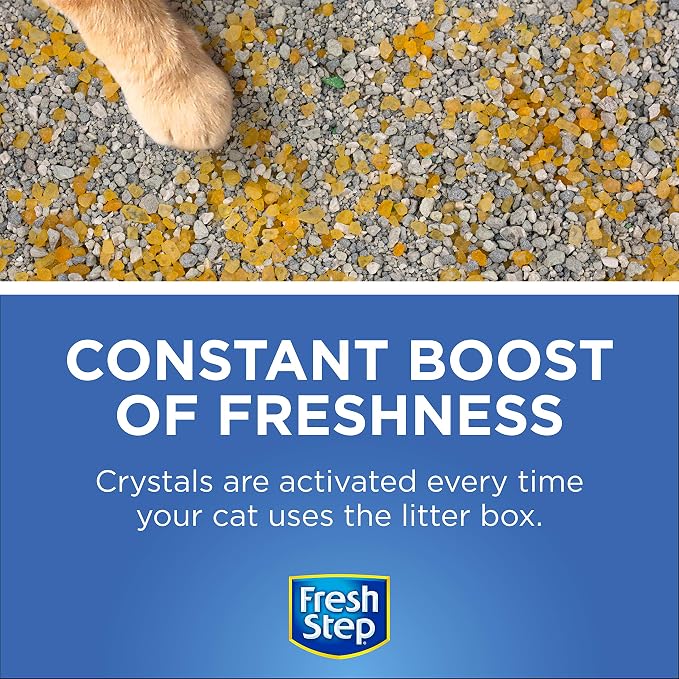 Fresh Step Cat Litter Crystals Deodorizer, Non Toxic Odor Neutralizing Crystals - Image 5