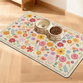Pet Feeding Mat for Floors Waterproof Dog Mat for Food and Water Absorbent by Unknown