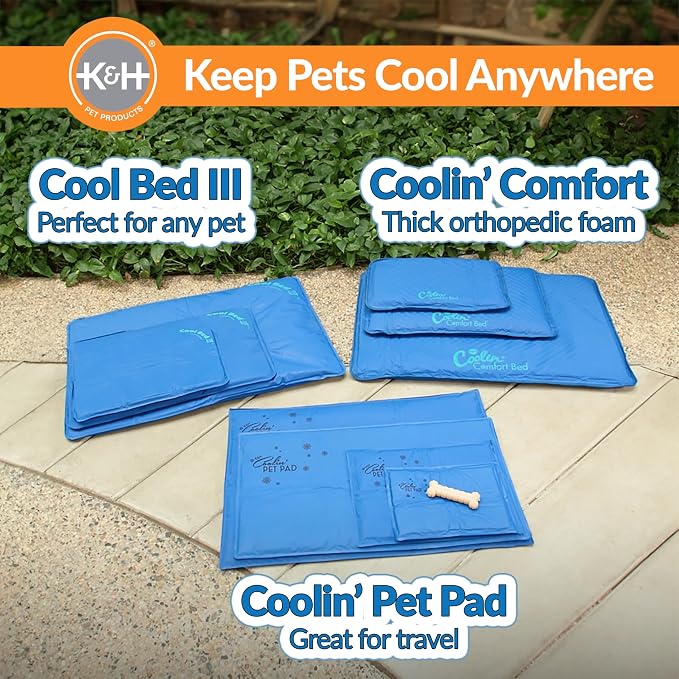 K&H Pet Products Cool Bed III Dog Cooling Mat, Indoor Outdoor Cooling Beds - Image 5