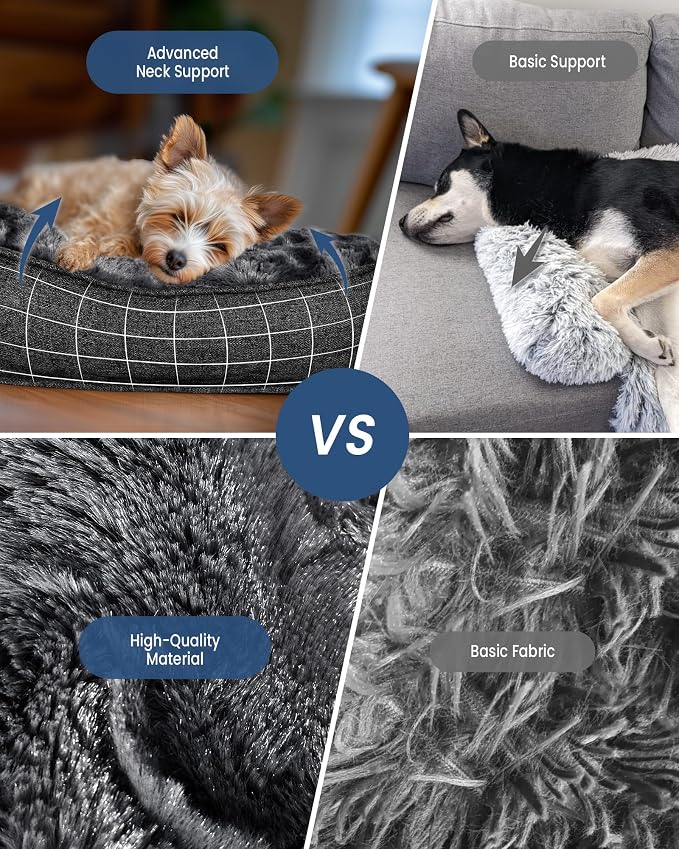 Calming Extra Large Dog Bed for Couch, 45 x 37 inch Removable Couch Cover for - Image 4
