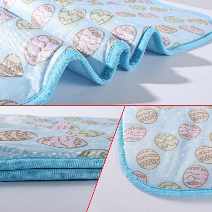 NACOCO Pet Cooling Mat Cat Dog Cushion Pad Summer Cool Down Comfortable Soft - Image 2