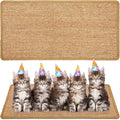 Riakrum 2 Pack 32 x 16 Inches Sisal Cat Pad Rectangular Sisal Scratch Mat by Riakrum