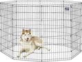 MidWest Homes for Pets Folding Metal Dog Exercise Pen, Indoor/Outdoor Playpen by MidWestHomesForPets