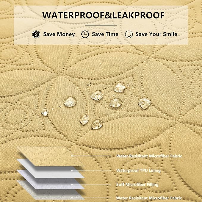 Waterproof Dog Blanket, 68x82 inches Pet Couch Covers - Image 2
