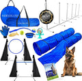 Dog Agility Course Backyard Set, Including Dog Tunnel Bags by SAMARKAND
