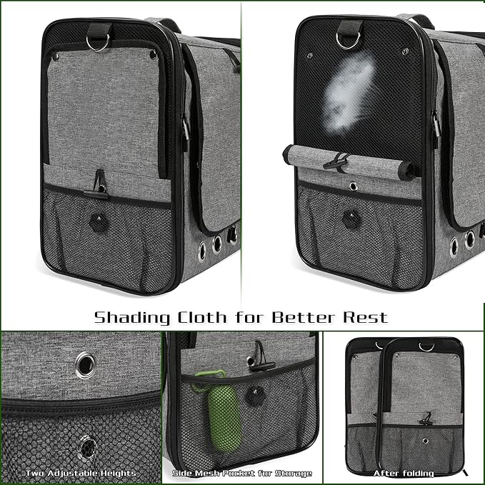 SUERTREE Bird Carrier Bag Bird Travel Cage - Image 4
